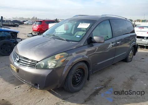 2007 Nissan Quest 3.5 S z USA, uszkodzony, nr VIN 5N1BV28U27N133400